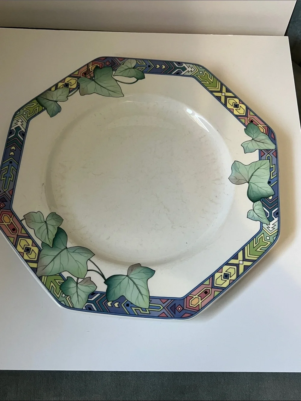 Villeroy & Boch PASADENA Octagon Dinner Plates Set of 2 anno 1748 Germany